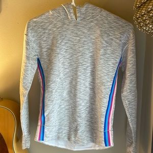 Girl’s Dicks Sporting Goods side striped sweatshirt size large